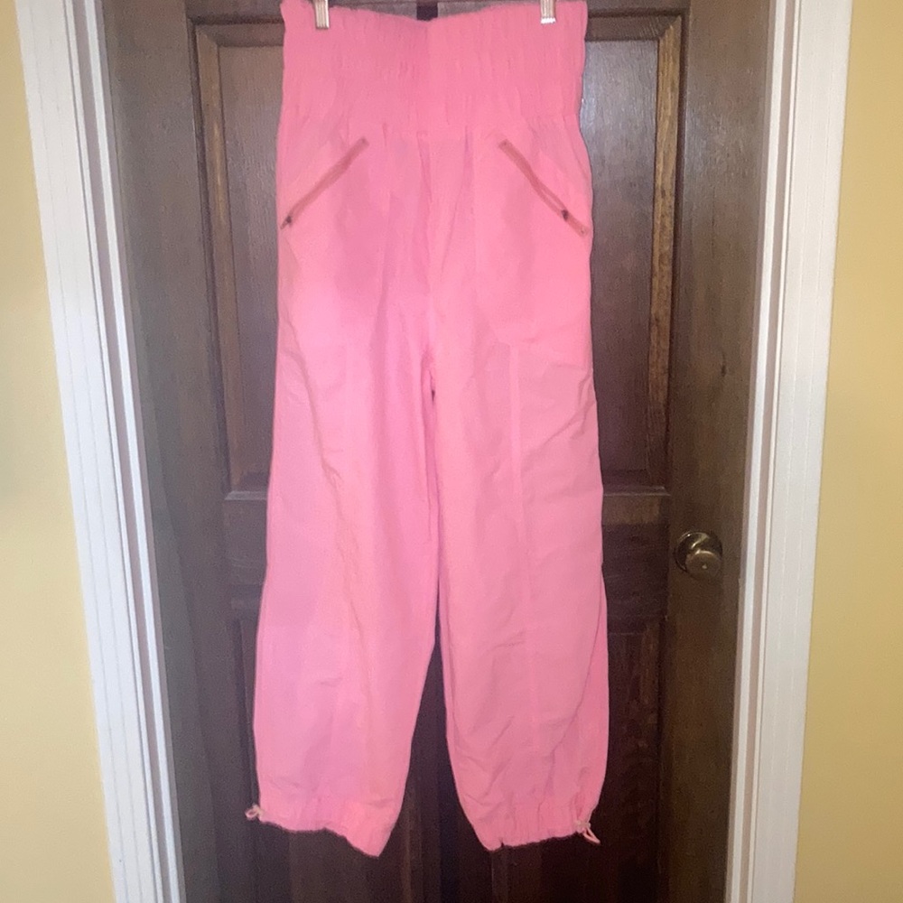 NWOT Zenana Outfitters Women's Pink Track Pants